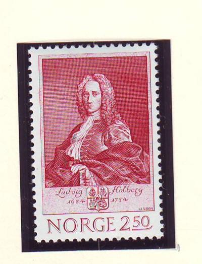 Norway Sc 847 1984 Holberg stamp mint NH