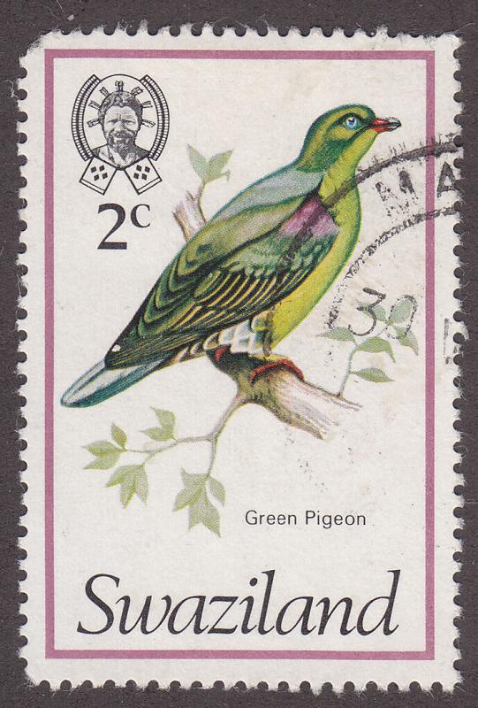 Swaziland 245 Green Pigeon 1976