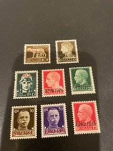 Montenegro sc 2N15-2N22 MNH