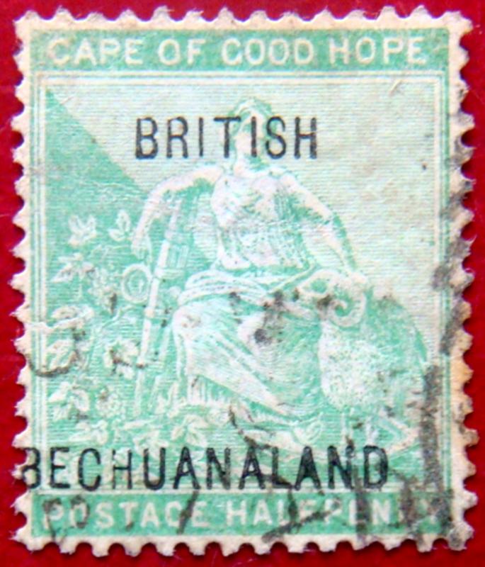 BRITISH BECHUANALAND 1897 1/d Hope Used Scott 40 CV$18