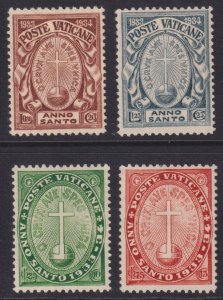 VATICAN CITY B1 - B4 MINT HINGED OG* NO FAULTS VERY FINE! R905