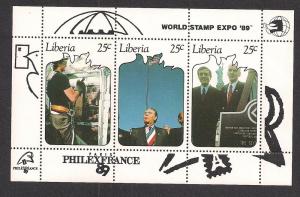 LIBERIA SC# 1131 VF MNH 1989