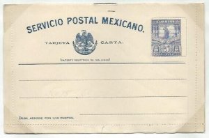 MEXICO Early lettercard - unused ..........................................58744