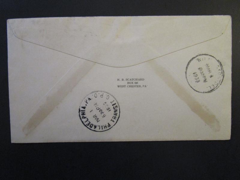 United States 1939 Special Delivery Cover  - Z4438