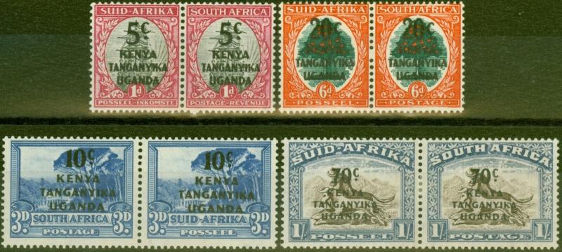 KUT 1941-42 set of 4 SG151-154 Fine Lightly Mtd Mint