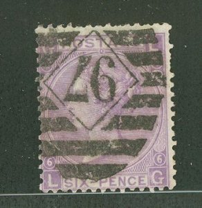 Great Britain #50a  Single