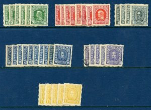 VENEZUELA SC #250-55 CENT OF NATIONAL INDEPENDENCE LOT OF MH & USED STAMPS SHOWN