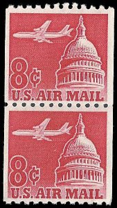 US - #C65 - MNH - Pair  SCV-0.80