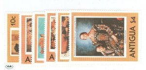 Antigua #572-577 Mint (NH) Single (Complete Set) (Art) (Paintings)