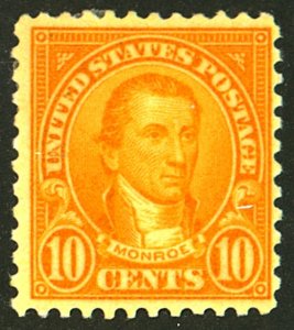 U.S. #642 MINT OG HR