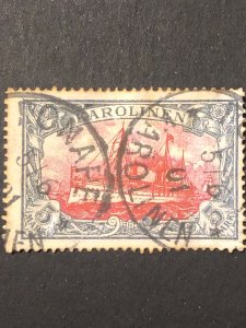 Karolinen German stamp Deutsche Briefmarke,1901 NoWatermark Hohenzollern Mi#19