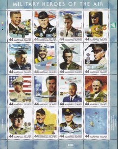 US 938 Trust Territories Marshall Islands NH VF Military Air Heroes M/S