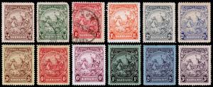 Barbados Scott 165-171, 173-175, 177, 179 (1925-32) Mint/Used H F-VF,CV $37.90 M