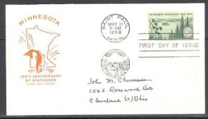 US Scott 1106 First Day Cover (SC)
