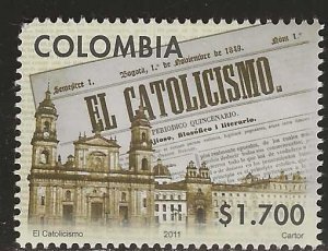 Colombia 2011, Scott 1353, El Catolicismo Newspaper