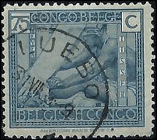BELGIAN CONGO   #101 USED (1)
