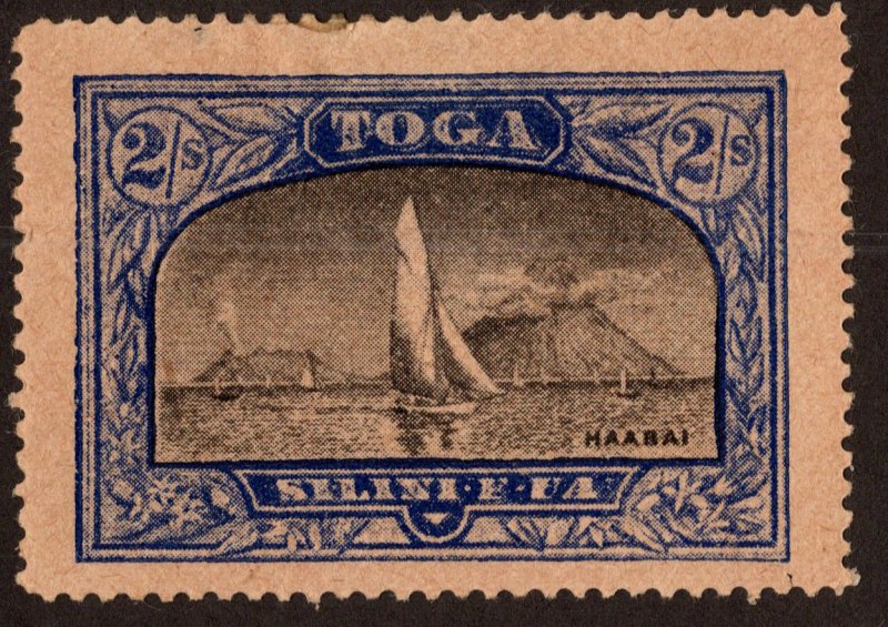 Tonga Scott 50 Unused hinged.