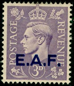 BRITISH OC OF ITALIAN COLONIES SGS4, 3d pale violet, M MINT.