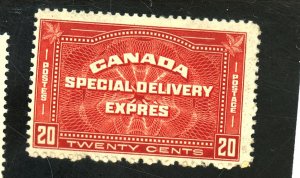 CANADA #E4 MINT VF OG LH MINOR GUM DIST Cat $65