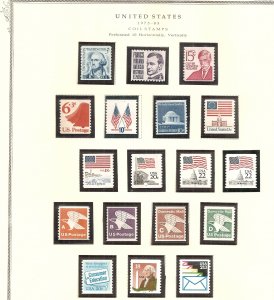 USA   Scott  Definitives     MNH