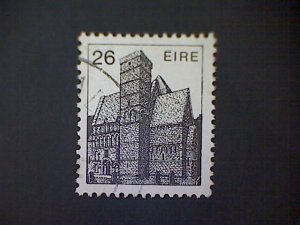 Ireland (Éire), Scott #550, used(o), 1982 Cormac's Chapel, 26p, black