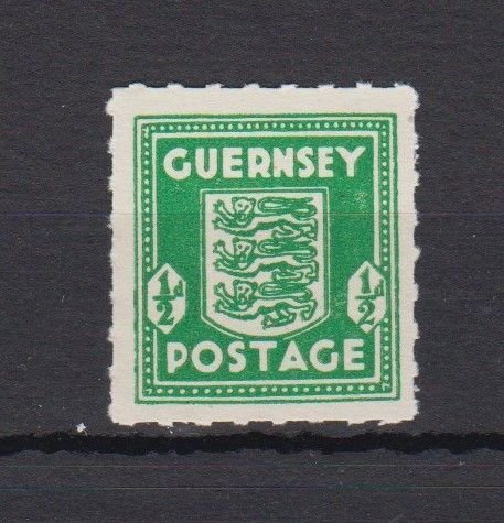 Guernsey 1941 ½d Arms  unmounted mint NHM Shade - Emerald Green