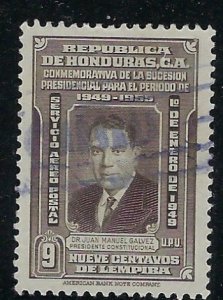 Honduras C173 Used 1949 issue (ak5478)