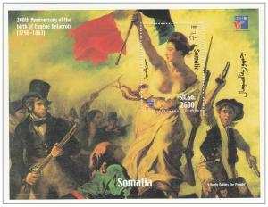 SOMALIA SHEET DELACROIX ART PAINTINGS PAINTING