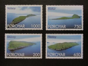 Faroe Islands #383-86 Mint Never Hinged  - WDWPhilatelic - 10/23