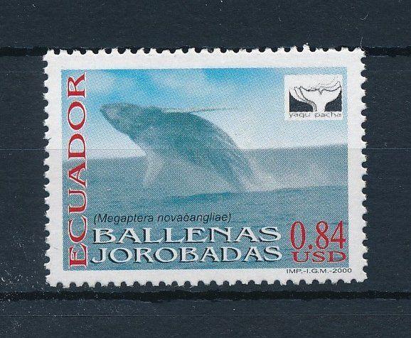 [29116] Ecuador 2000 Marine Life Whale Yaqu Pacha MNH