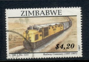 Zimbabwe 1997 Zimbabwe Railway Centenary $4.20 FU