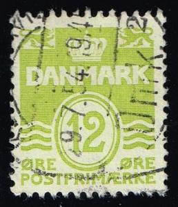 Denmark #333 Numeral; Used