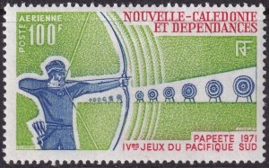 New Caledonia 1971 Sc C83 air post MH*