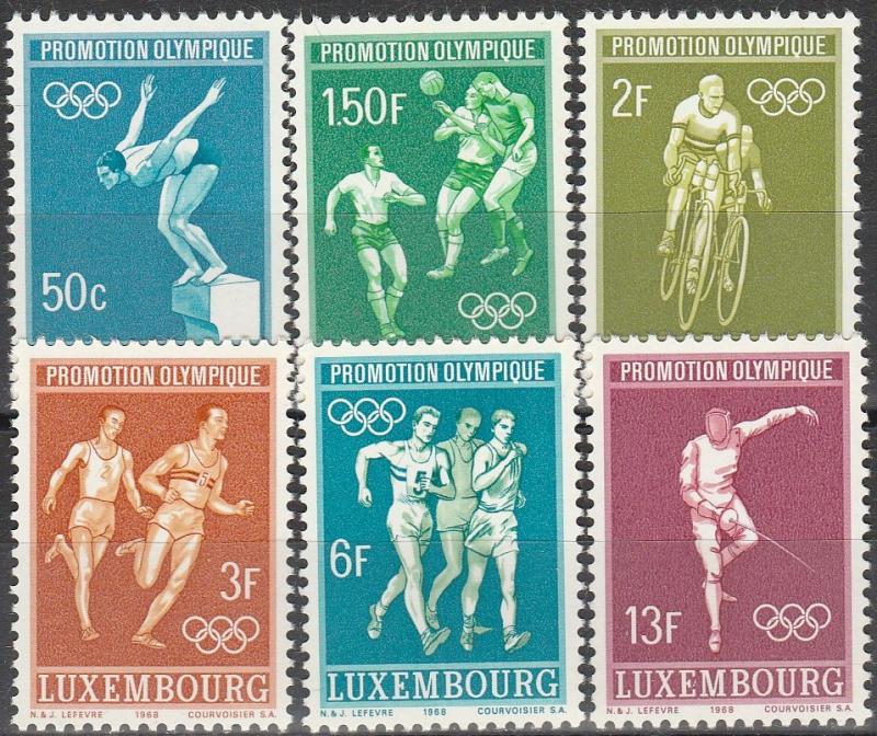 Luxembourg #460-5  MNH