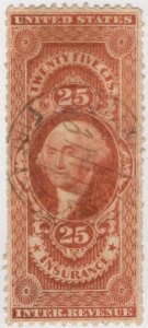 Scott R46c George Washington, Insurance Revenue Stamp - Used