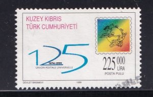 Turkish Republic of Northern Cyprus  #488 used  1999 UPU