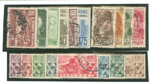 Portugal #587/589-592/594 Used Single (Complete Set)