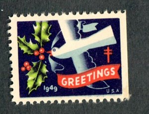 Christmas Seal from 1949 MNH single