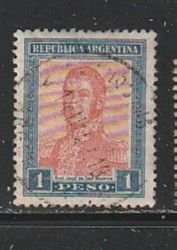 1917 Argentina - Sc 243 - used VF - single - San Martin