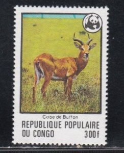 Congo # 458, WWF - Buffons Kobe, Mint NH, 1/3 Cat.