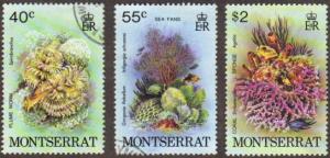 Montserrat #432-4 used cpl sealife