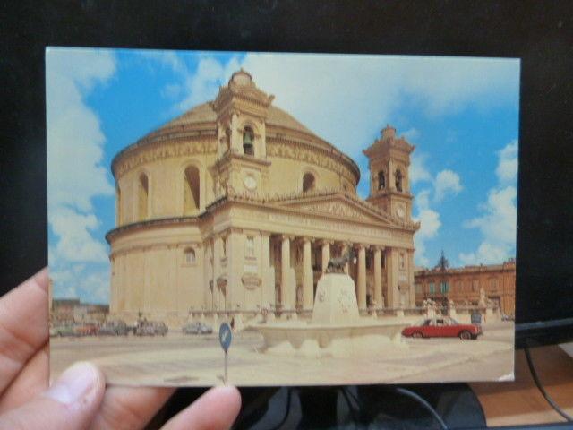 Malta Mosta Church PPC unused (30beu)