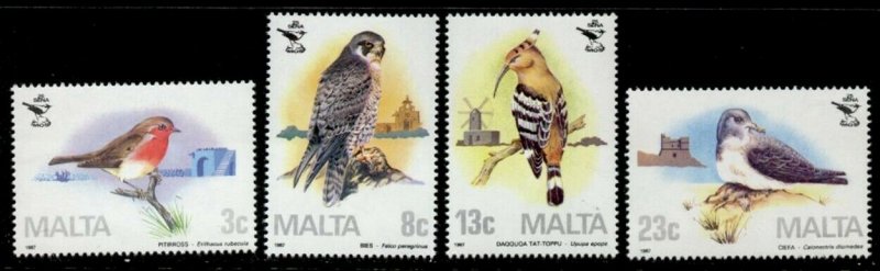 Malta 690-3 MNH Birds