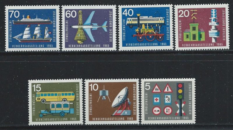 GERMANY SC# 919-25 F-VF LH 1965