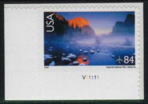 US #C141 Yosemite, MNH Plate # Single (1.75)