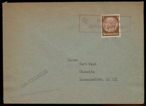 3rd Reich Germany 1938 Brunseifen Sudetenland Annexation Provisional Cover 69843