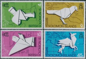 Solomon Islands 1974 SG258-261 UPU set MLH