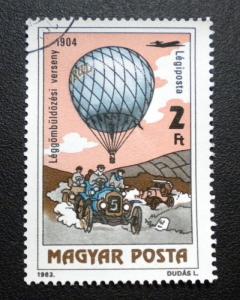 HUNGARY YEAR 1983 SCOTT # C440 AIRMAIL. CTO