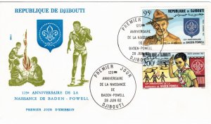 Djibouti 1982 Sc C163-4 FDC 2