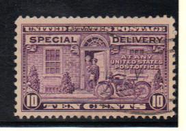 #E15 used/vf 10c Motorcylce1927-1951 Issue